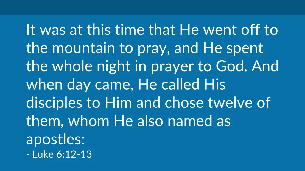 it was at this time that he went
