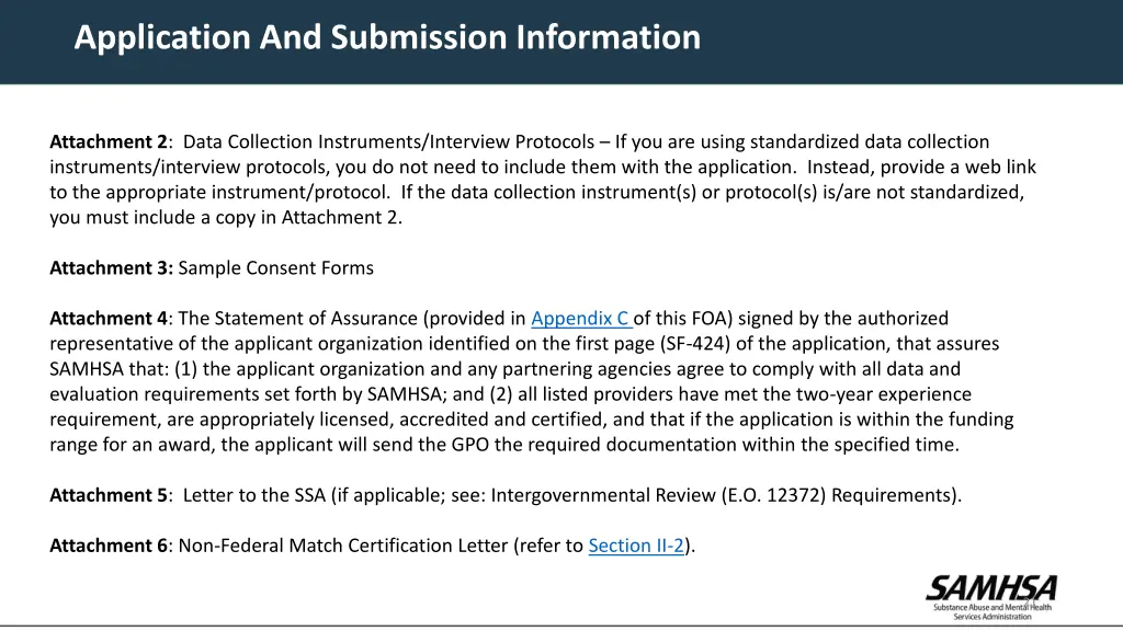 application and submission information 4