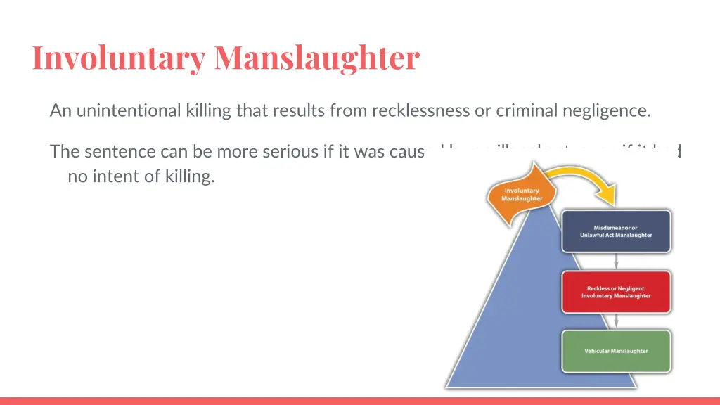involuntary manslaughter