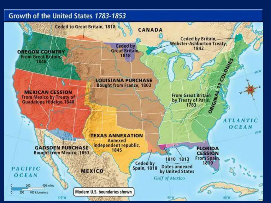 image result for us expansion map