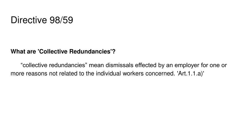 directive 98 59