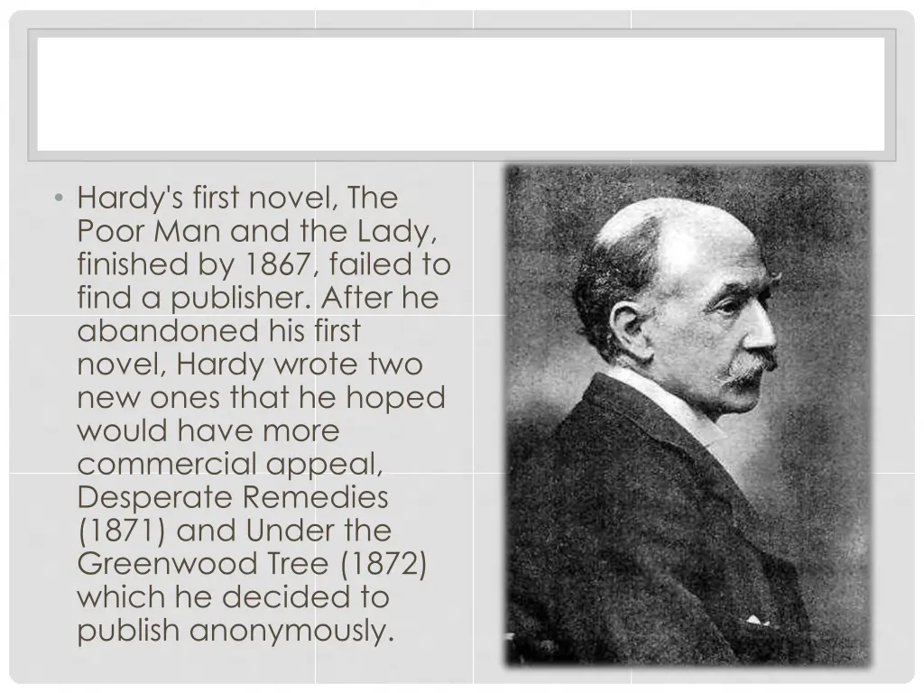 hardy s first novel the poor man and the lady
