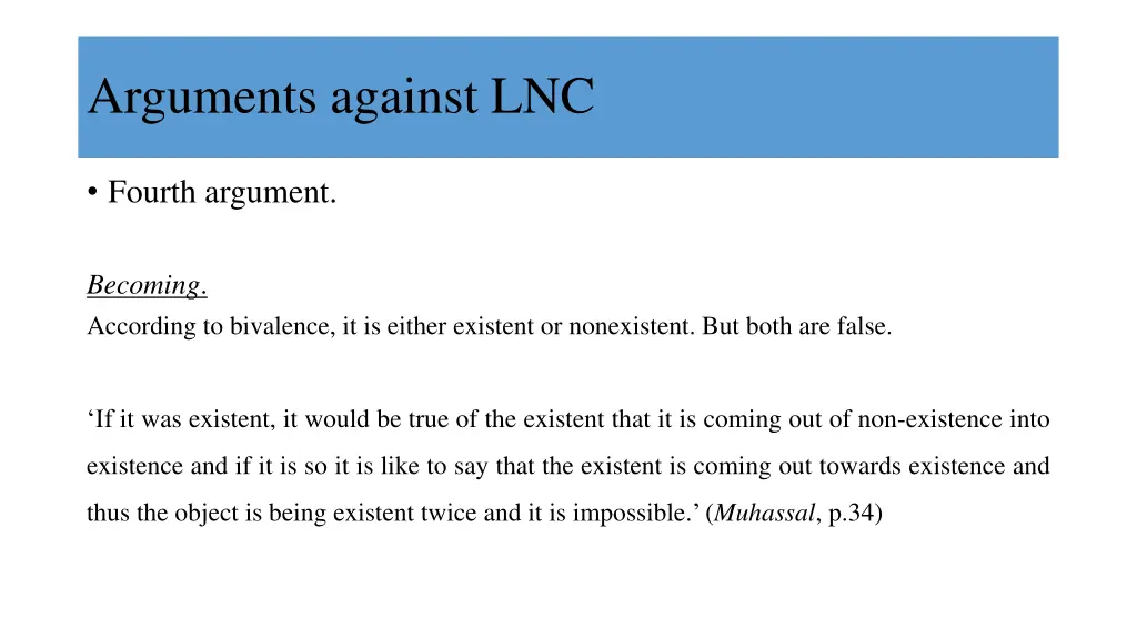 arguments against lnc 14