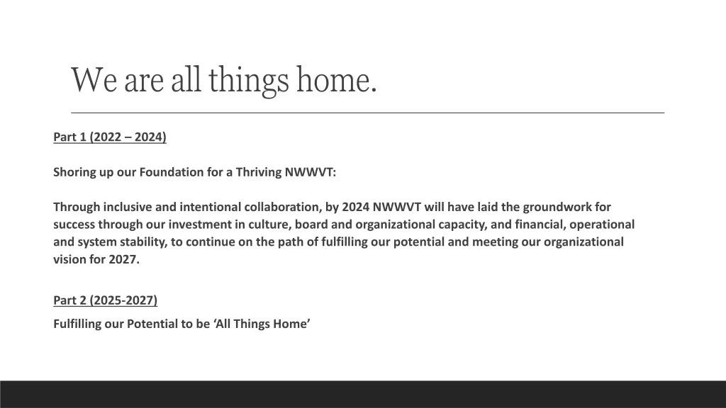 we are all things home