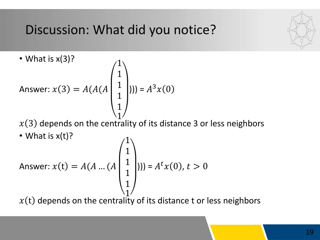 discussion what did you notice