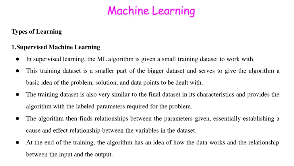 machine learning 16