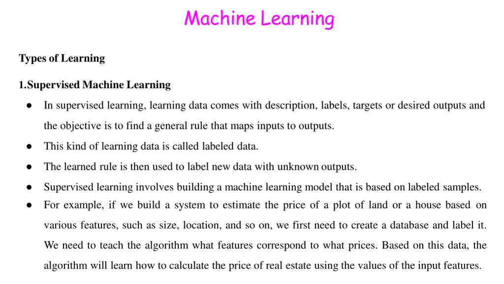 machine learning 17