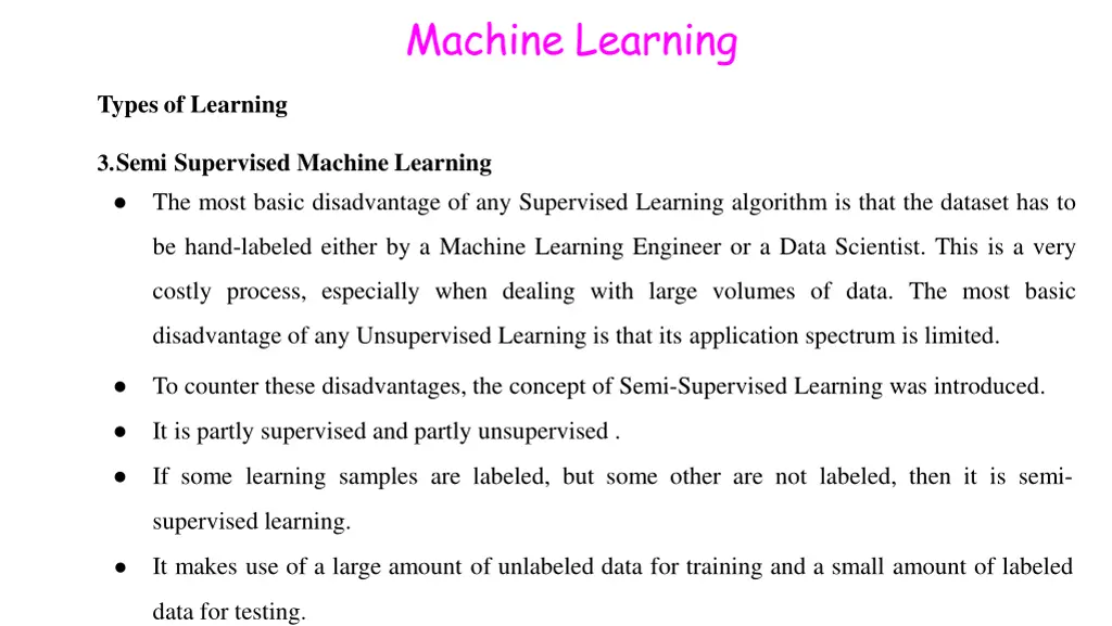 machine learning 28