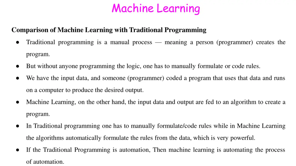 machine learning 5