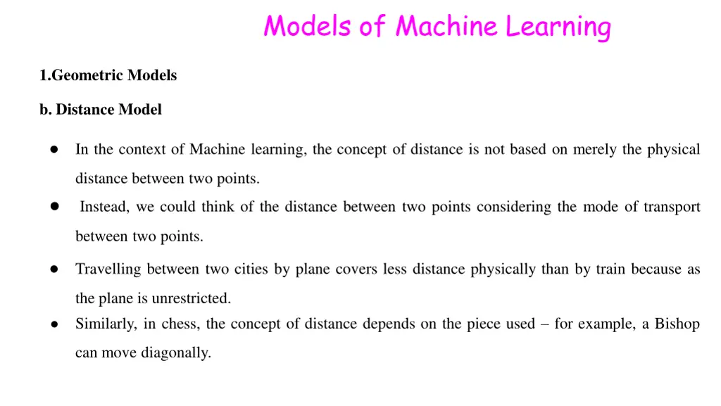 models of machine learning 4