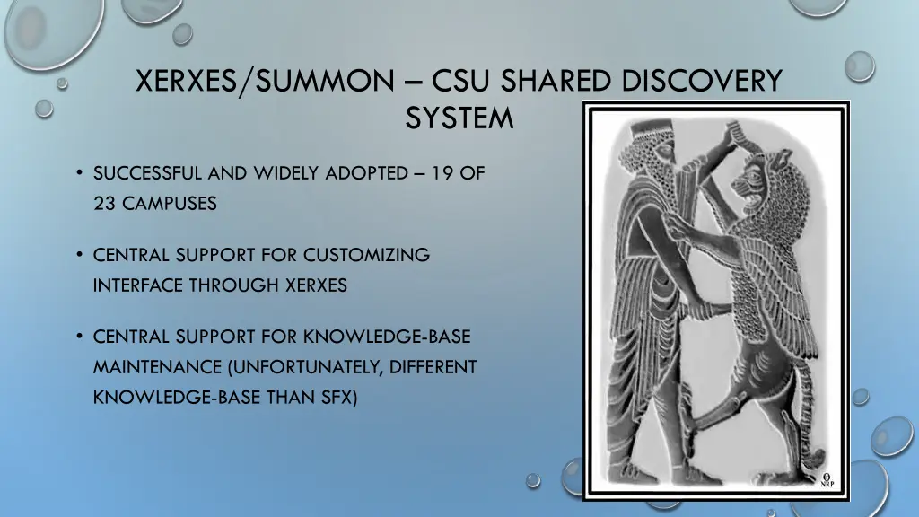 xerxes summon csu shared discovery system