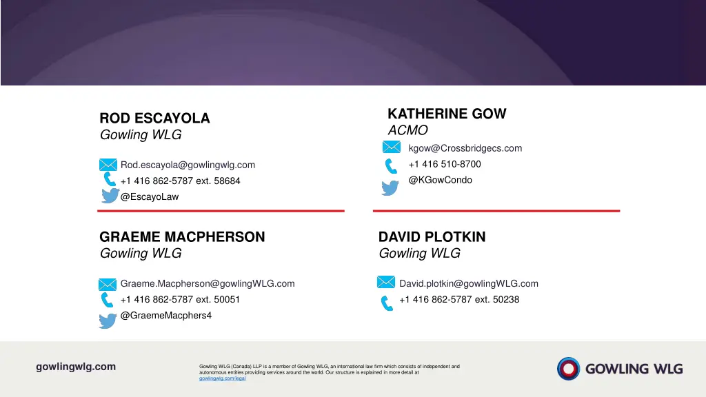 katherine gow acmo kgow@crossbridgecs