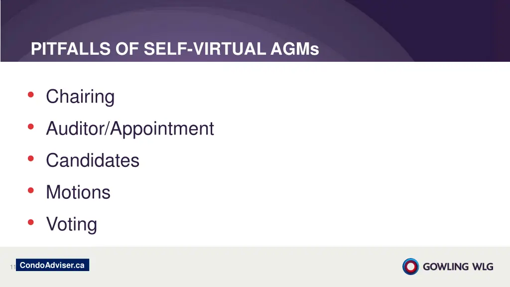 pitfalls of self virtual agms 1