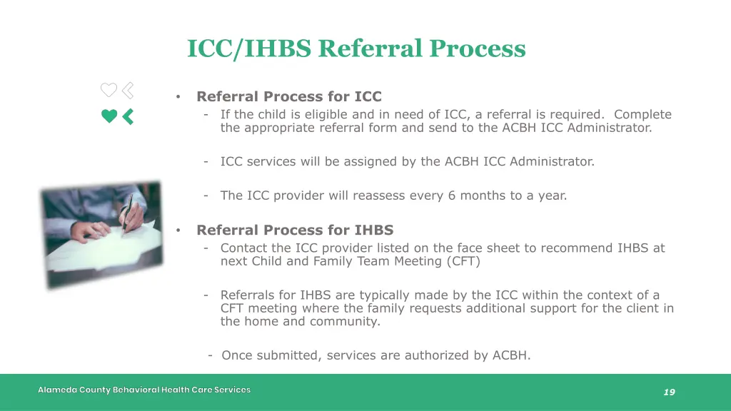 icc ihbs referral process