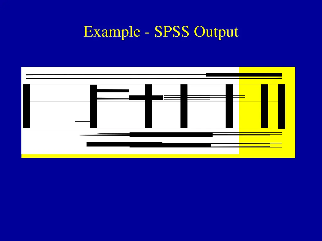 example spss output