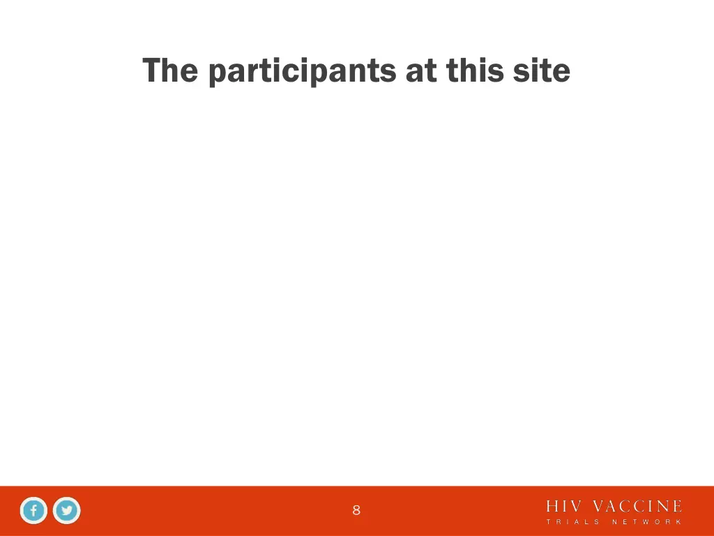 the participants at this site