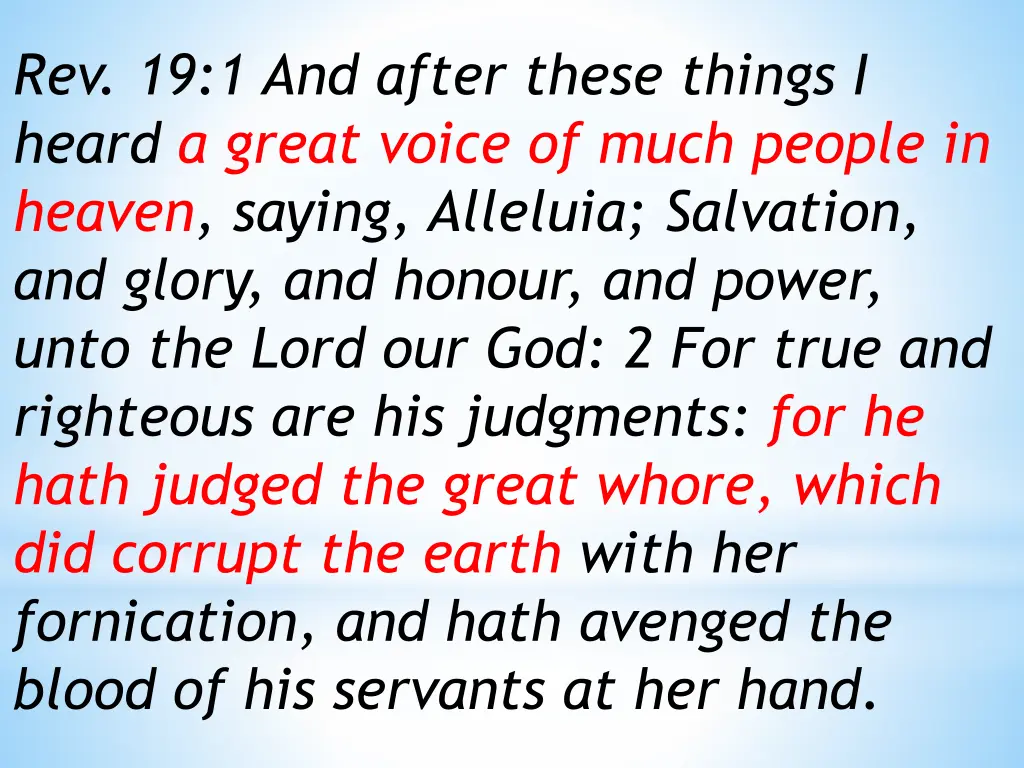 rev 19 1 and after these things i heard a great