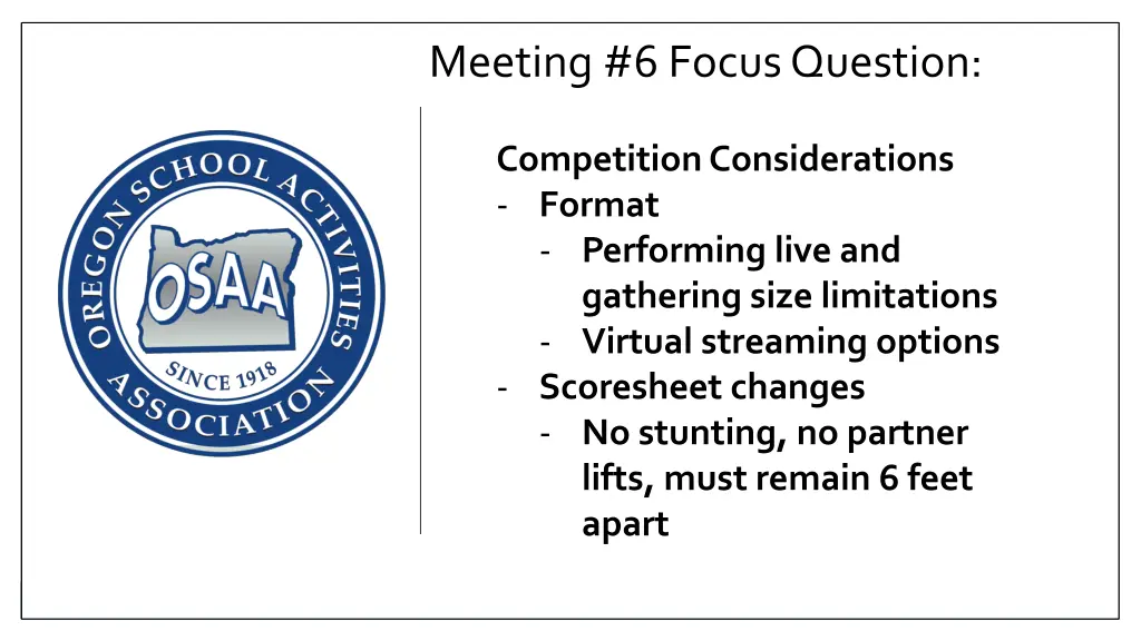 meeting 6 focus question 1