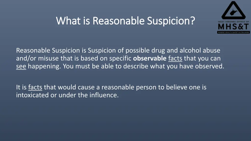 what is reasonable suspicion what is reasonable