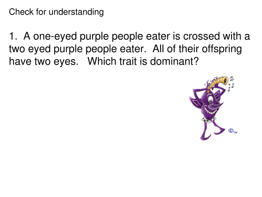 check for understanding