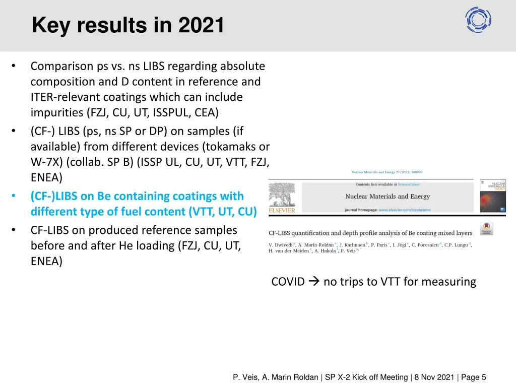 key results in 2021 3