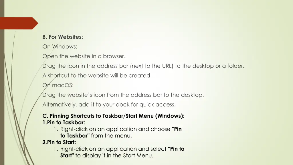 b for websites