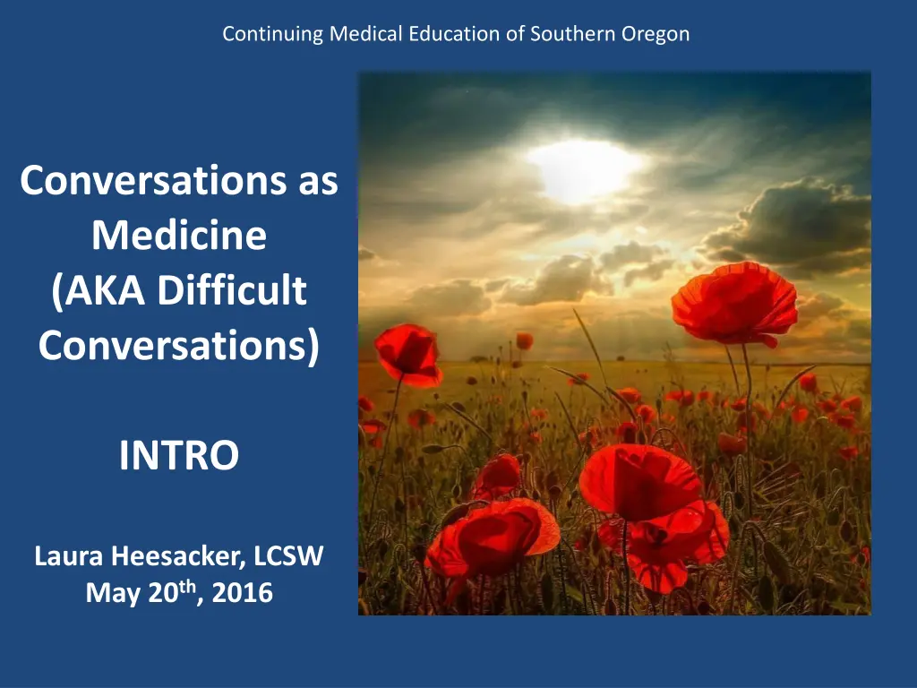 continuing medical education of southern oregon