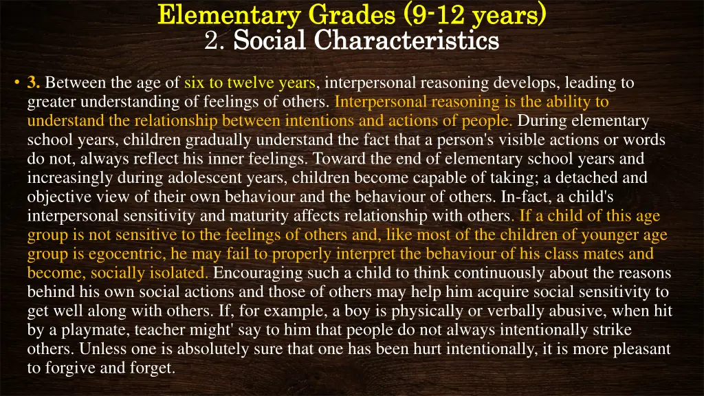 elementary grades 9 elementary grades 9 12 years 2