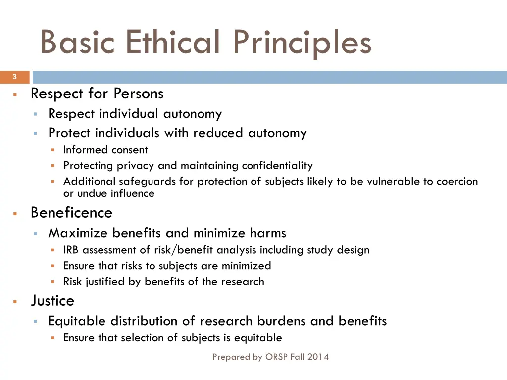 basic ethical principles