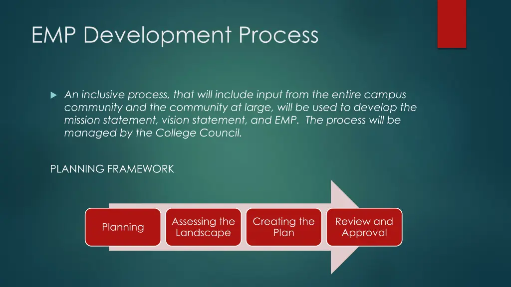 emp development process