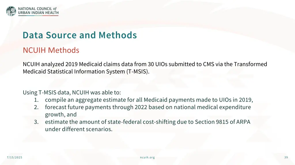data source and methods 1