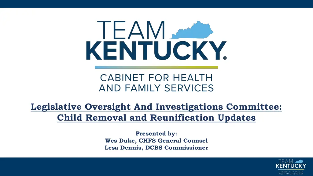 legislative oversight and investigations