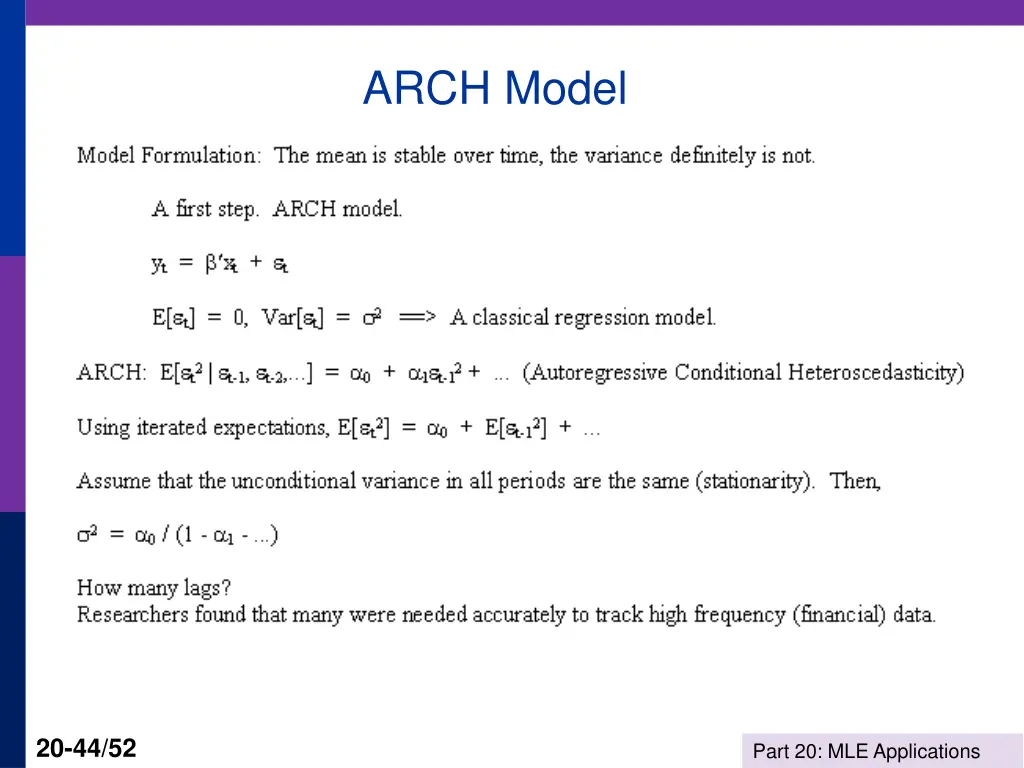 arch model