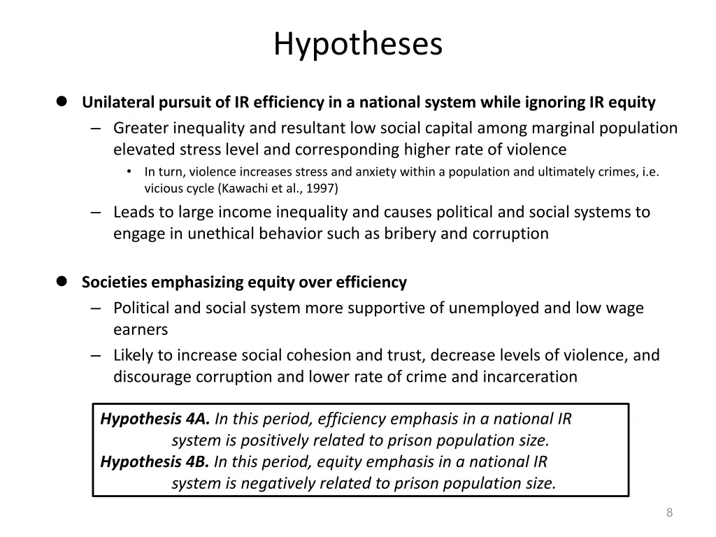 hypotheses 3