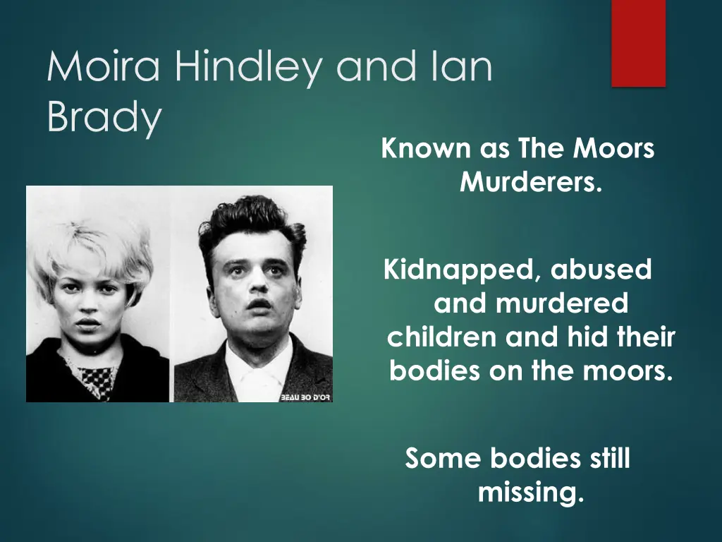 moira hindley and ian brady