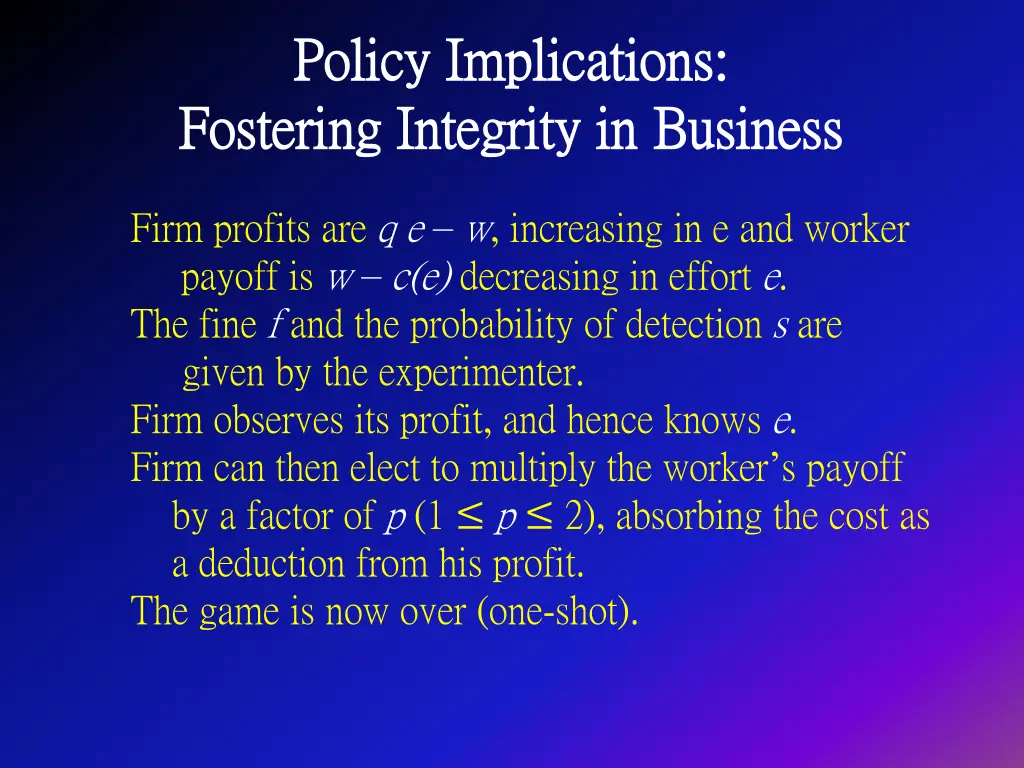 policy implications policy implications fostering 2