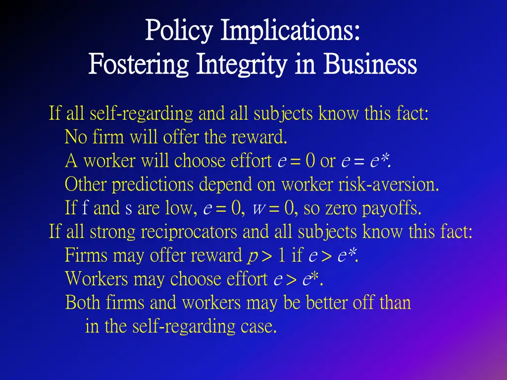 policy implications policy implications fostering 3