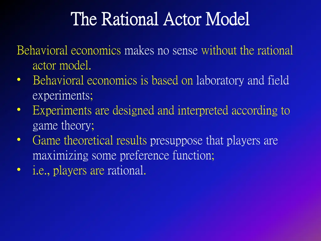the rational actor model the rational actor model 4