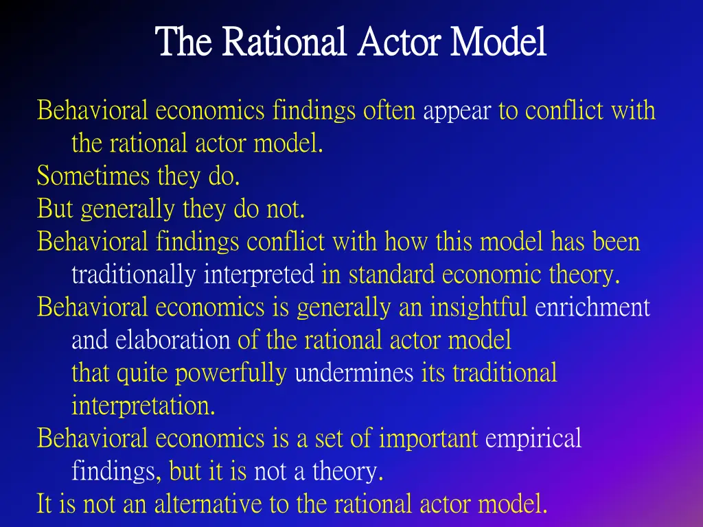 the rational actor model the rational actor model 6