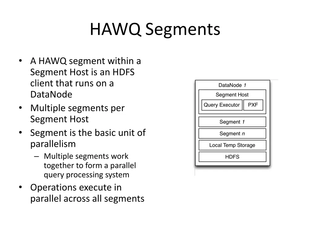 hawq segments