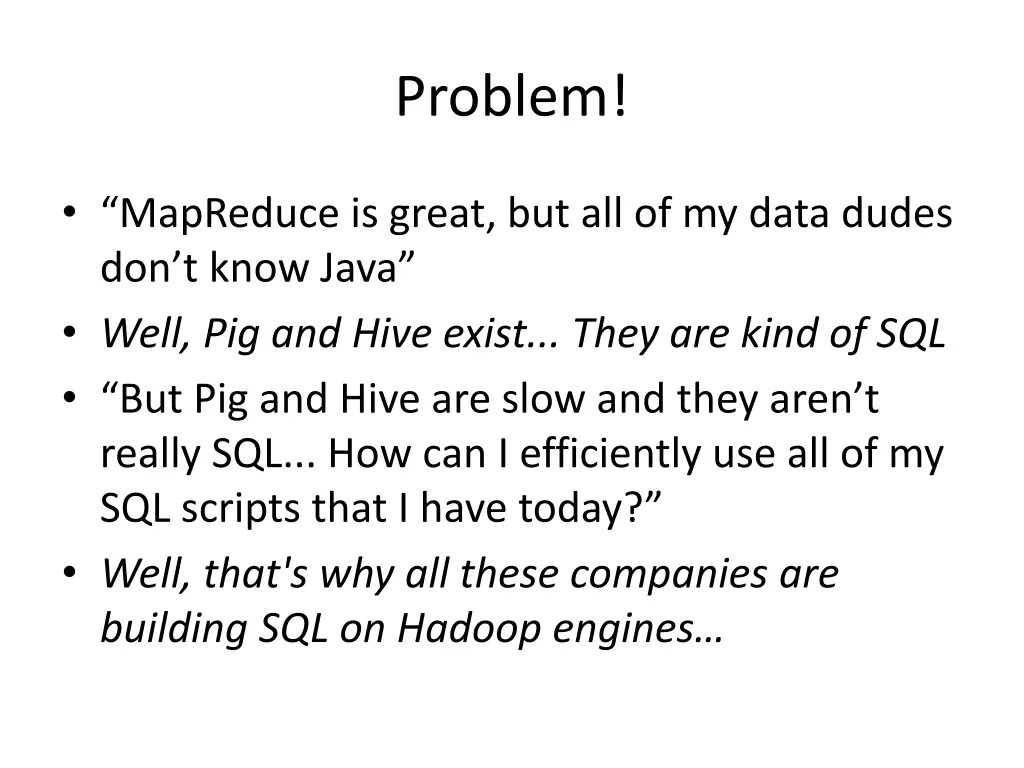 problem