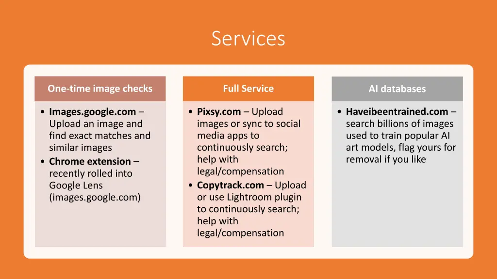 services