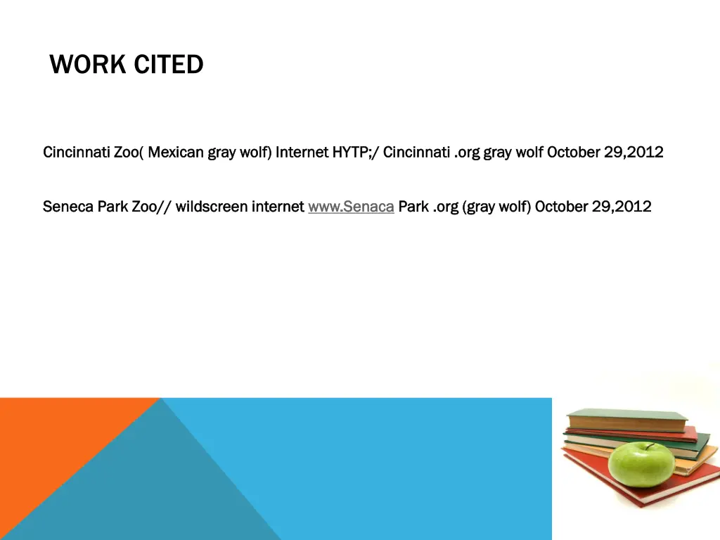 work cited