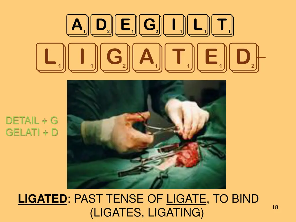 adegilt ligated