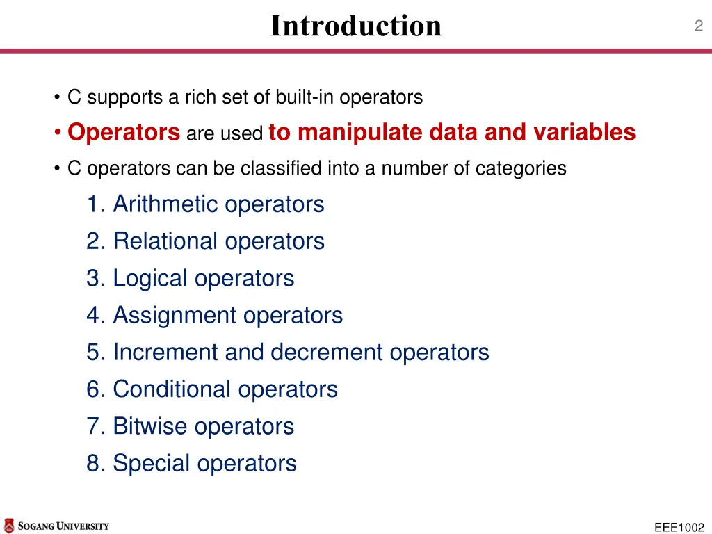 introduction