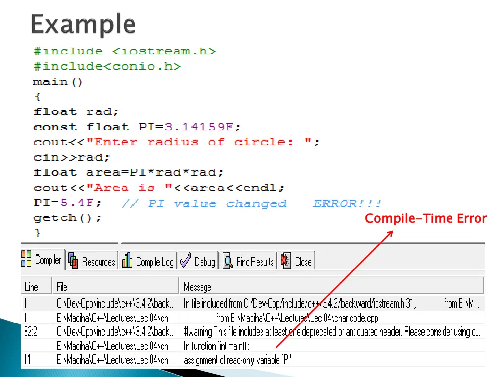 compile