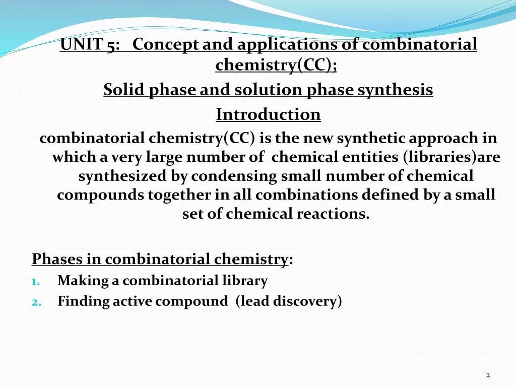 unit 5 concept and applications of combinatorial