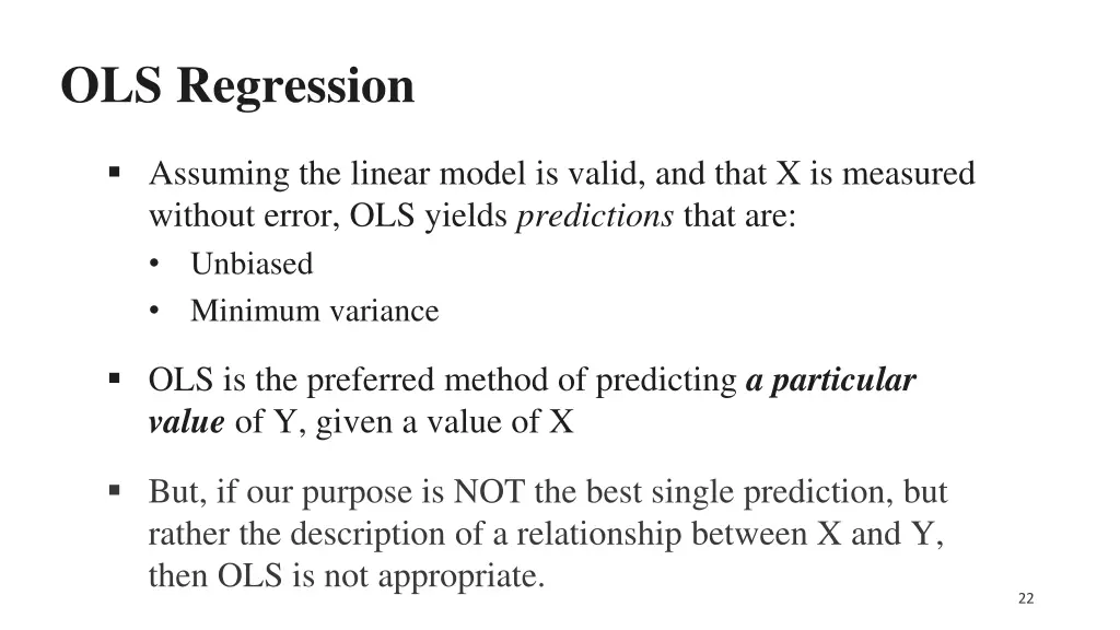 ols regression