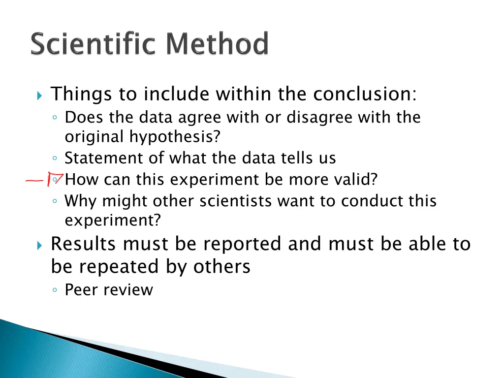 things to include within the conclusion does