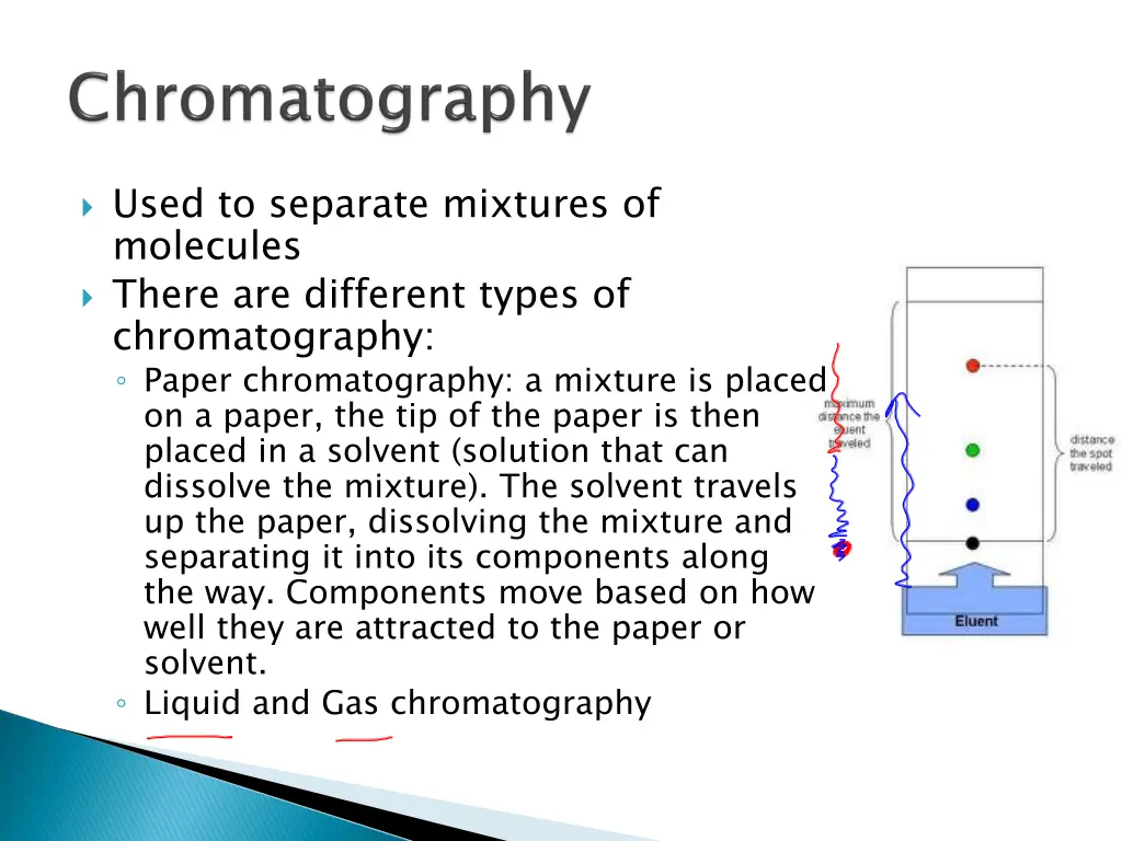 used to separate mixtures of molecules there